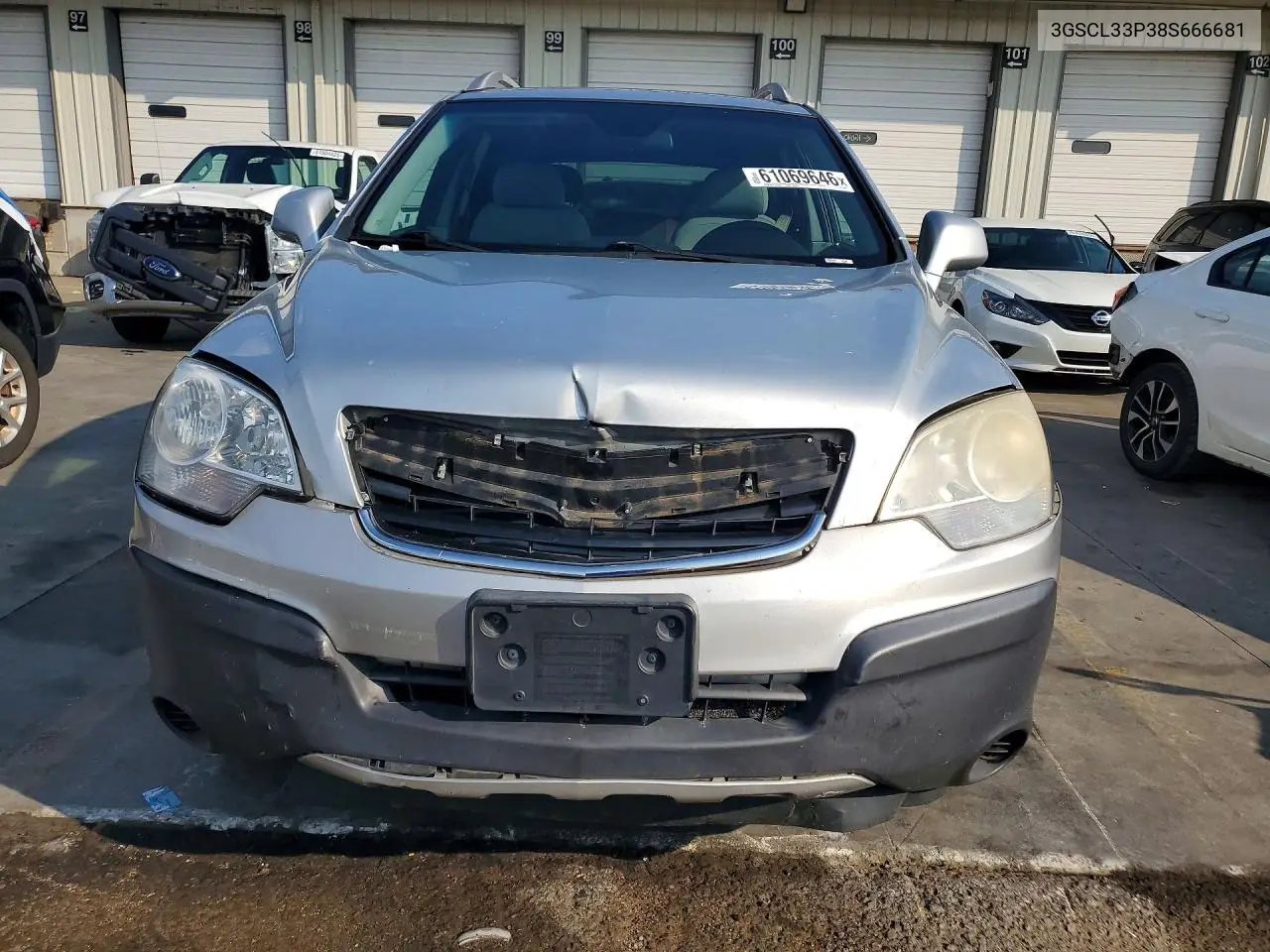 2008 Hond Vue VIN: 3GSCL33P38S666681 Lot: 61069646