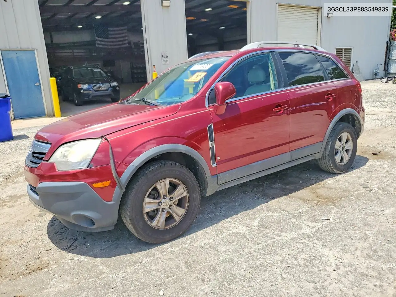 2008 Saturn Vue Xe VIN: 3GSCL33P88S549839 Lot: 61779486