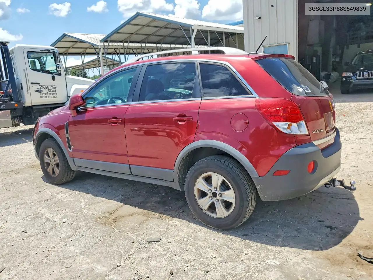 2008 Saturn Vue Xe VIN: 3GSCL33P88S549839 Lot: 61779486