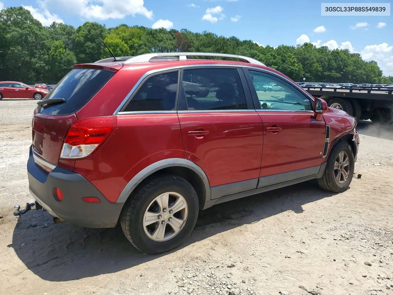 2008 Saturn Vue Xe VIN: 3GSCL33P88S549839 Lot: 61779486