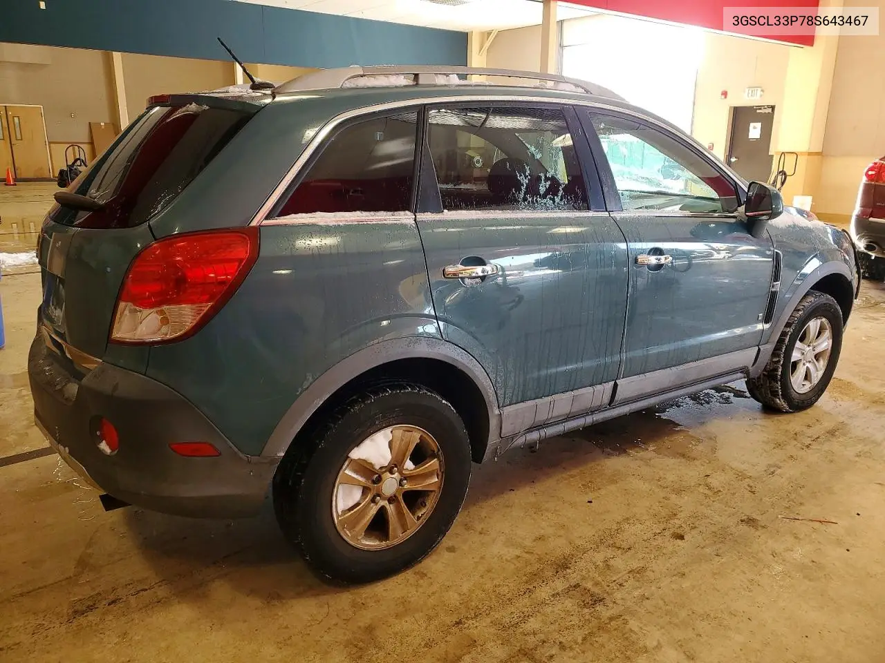 2008 Saturn Vue Xe VIN: 3GSCL33P78S643467 Lot: 75054625