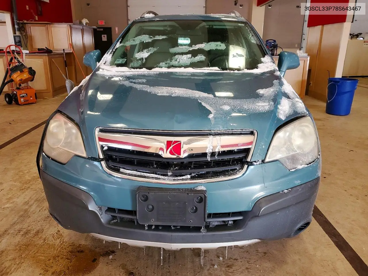 2008 Saturn Vue Xe VIN: 3GSCL33P78S643467 Lot: 75054625