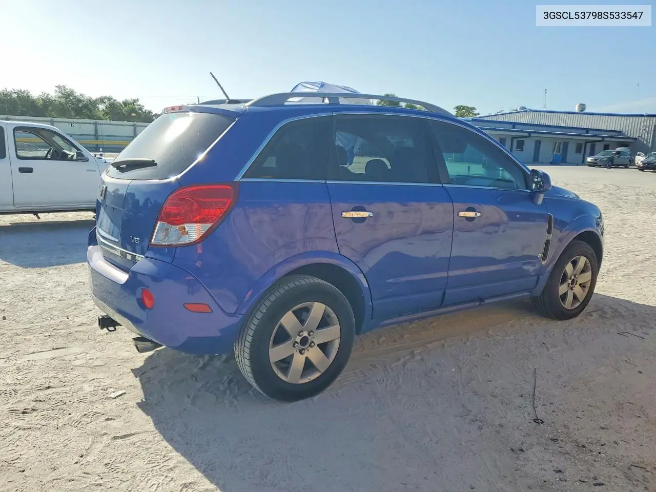 2008 Saturn Vue Xr VIN: 3GSCL53798S533547 Lot: 85608275