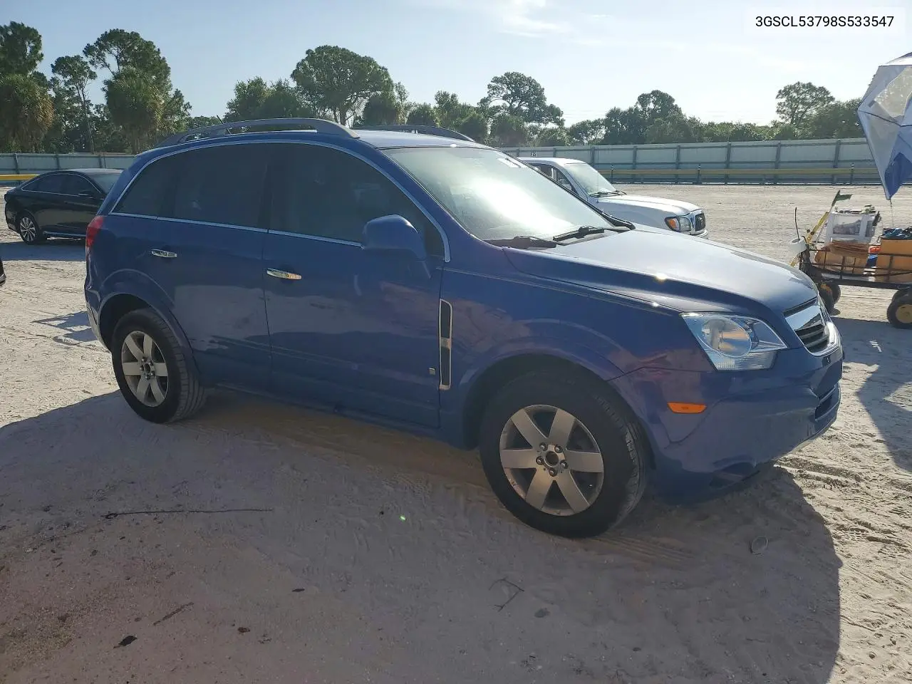 2008 Saturn Vue Xr VIN: 3GSCL53798S533547 Lot: 85608275