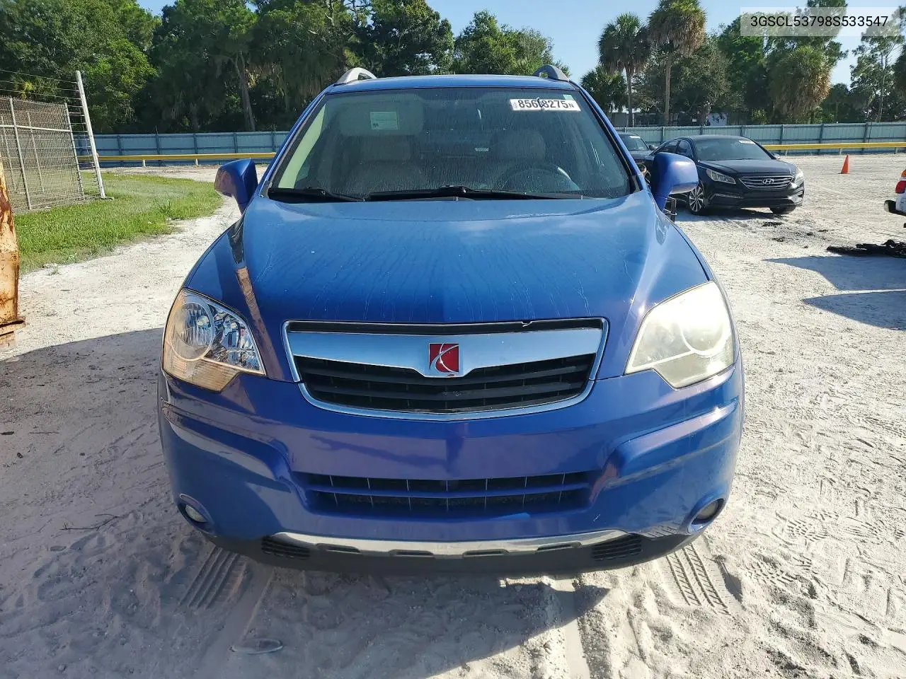 2008 Saturn Vue Xr VIN: 3GSCL53798S533547 Lot: 85608275