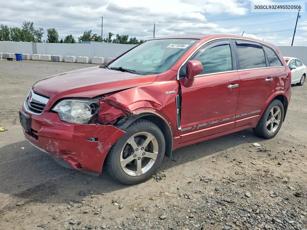 2009 Saturn Vue Hybrid VIN: 3GSCL93Z49S520506 Lot: 54279396