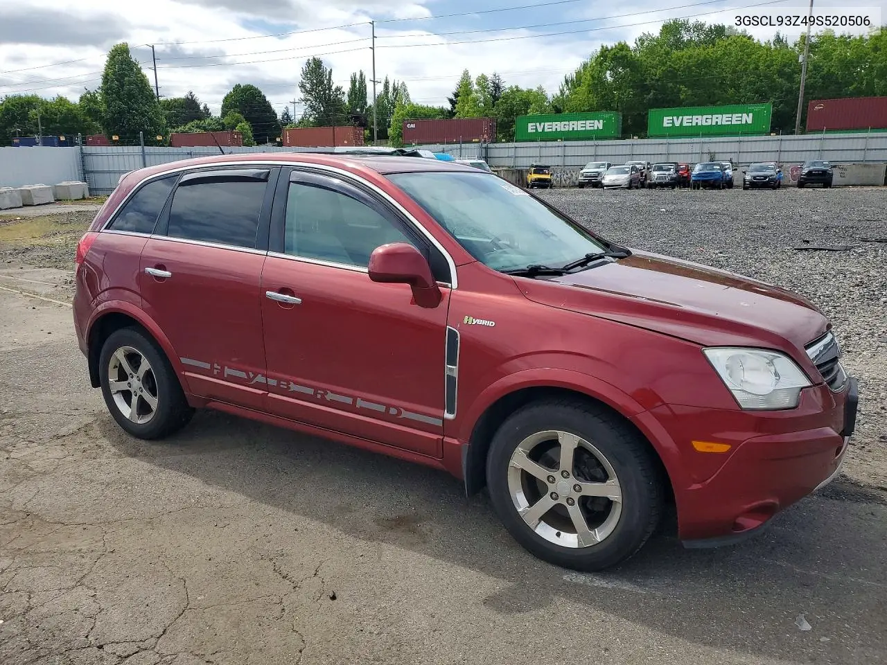 2009 Saturn Vue Hybrid VIN: 3GSCL93Z49S520506 Lot: 54279396