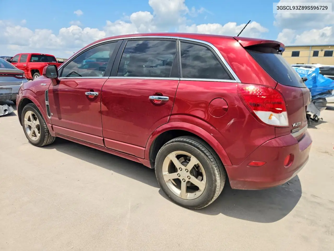 2009 Saturn Vue Hybrid VIN: 3GSCL93Z89S596729 Lot: 57687686