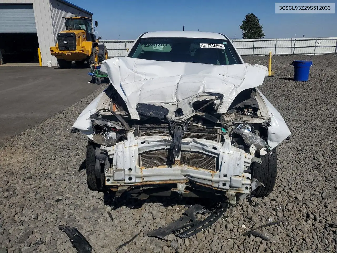 2009 Saturn Vue Hybrid VIN: 3GSCL93Z29S512033 Lot: 57734856
