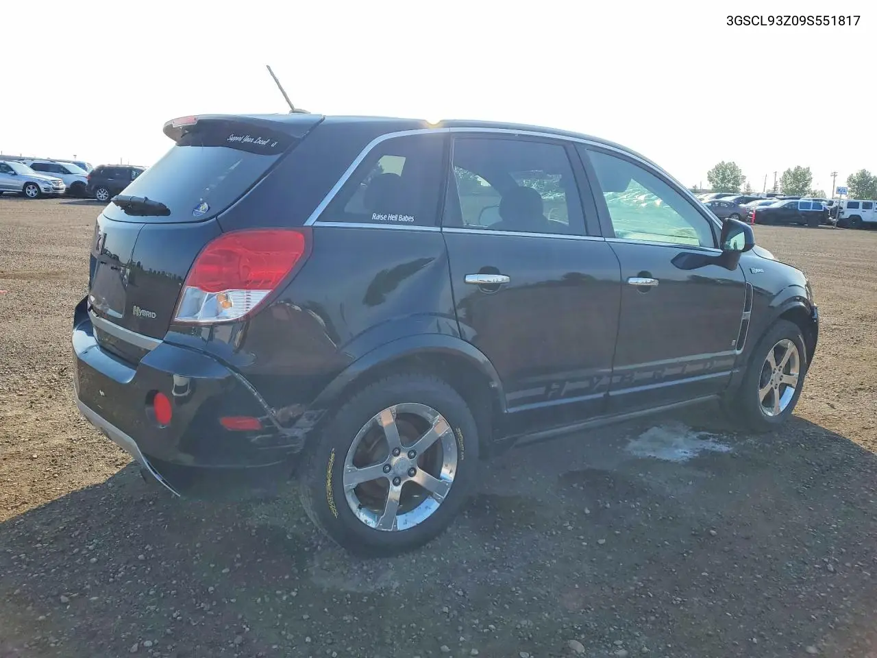 2009 Saturn Vue VIN: 3GSCL93Z09S551817 Lot: 60836896