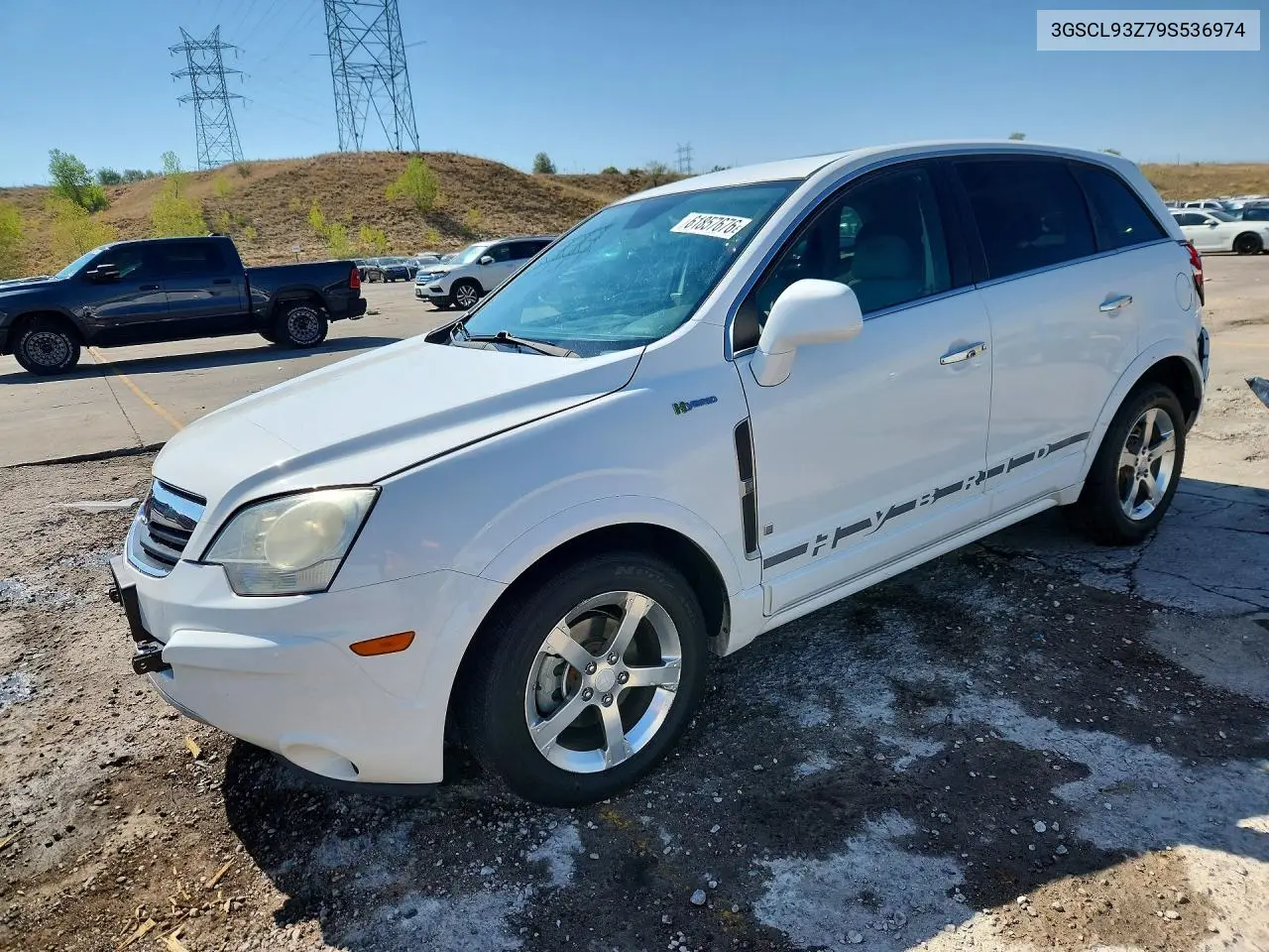 2009 Saturn Vue Hybrid VIN: 3GSCL93Z79S536974 Lot: 61857676