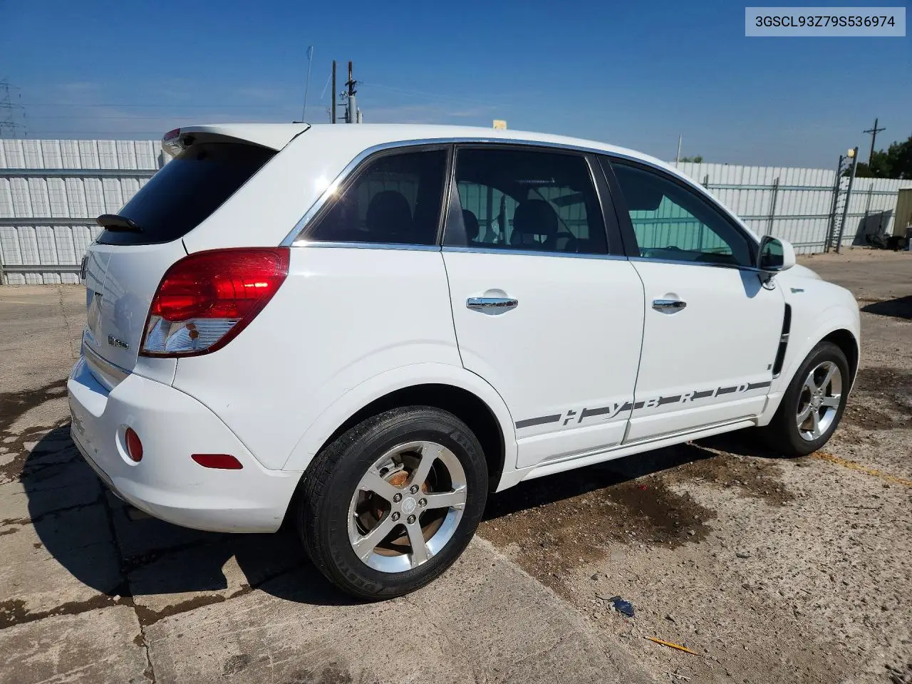 2009 Saturn Vue Hybrid VIN: 3GSCL93Z79S536974 Lot: 61857676