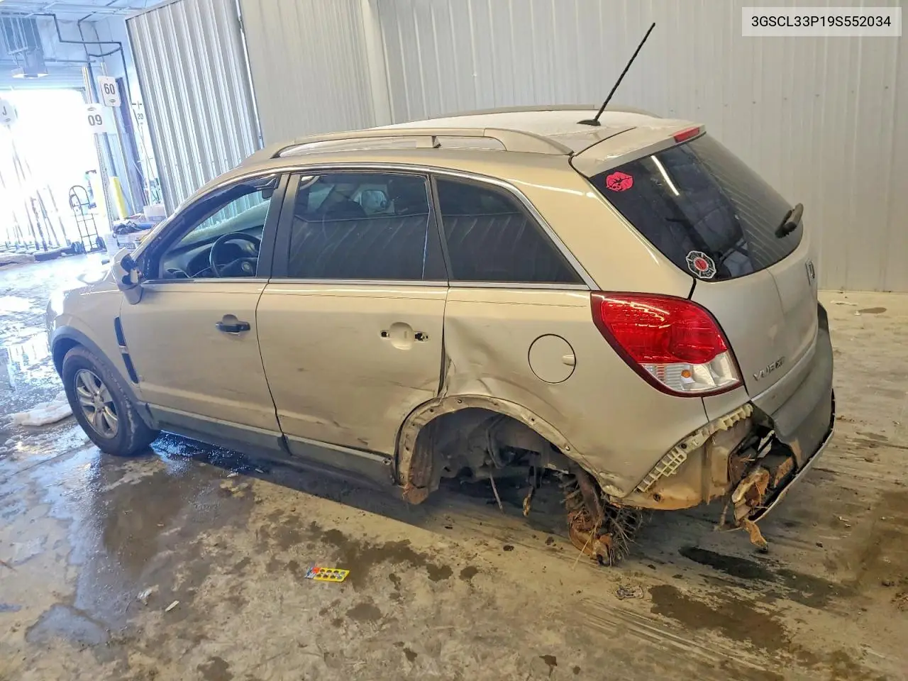 2009 Saturn Vue Xe VIN: 3GSCL33P19S552034 Lot: 75150085