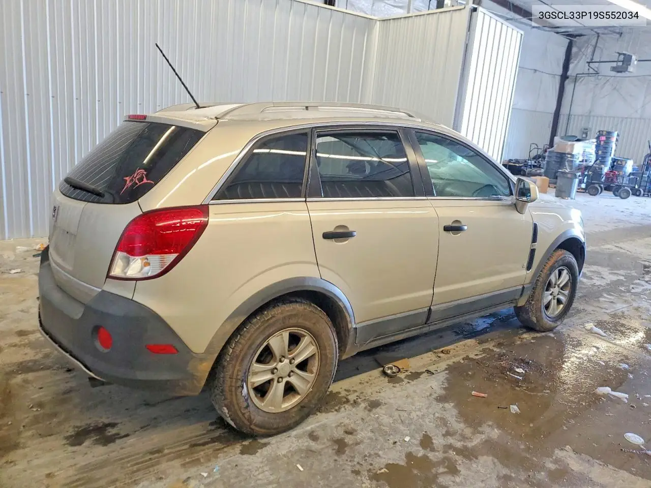 2009 Saturn Vue Xe VIN: 3GSCL33P19S552034 Lot: 75150085