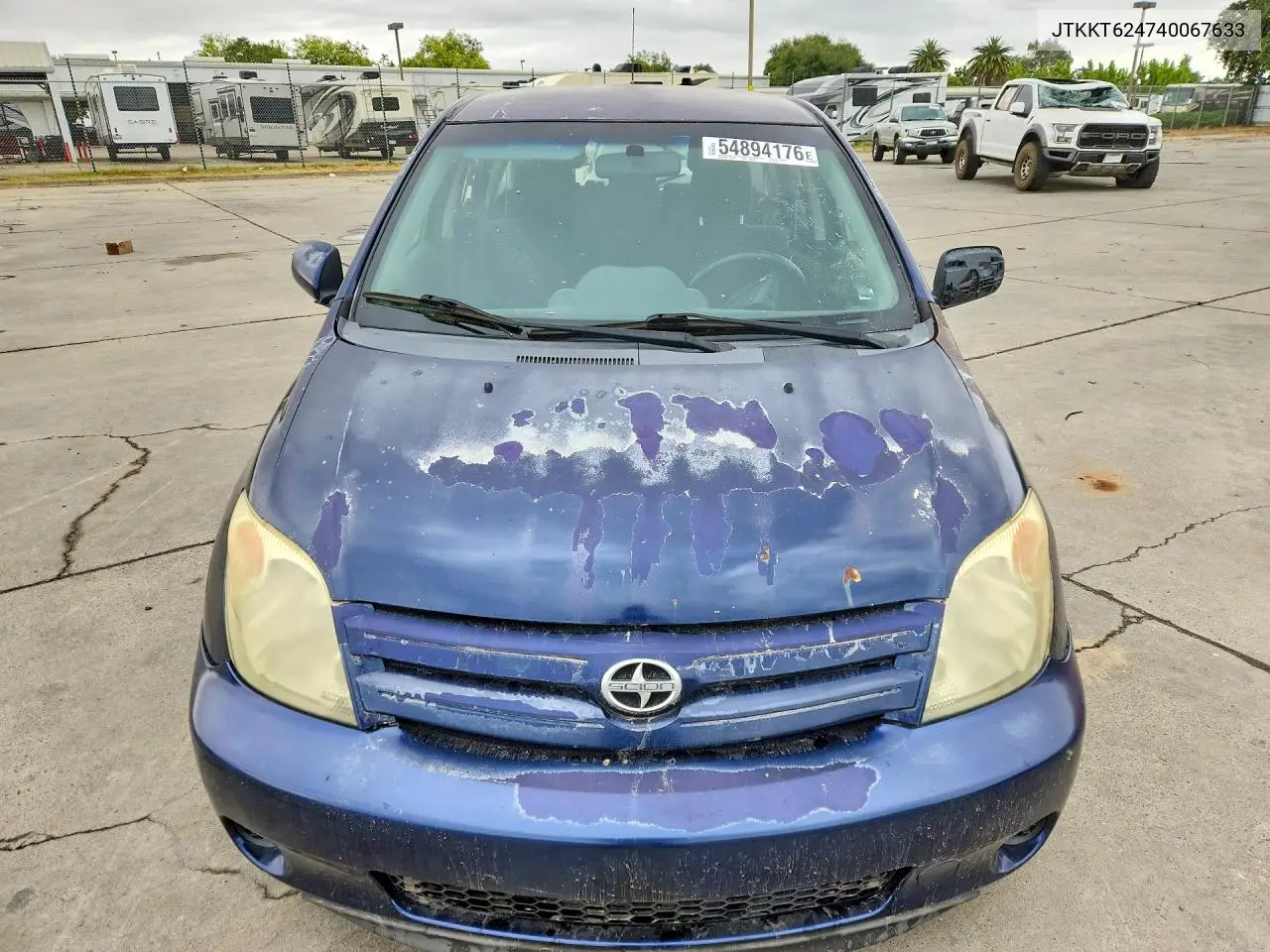 2004 Scion Xa Base VIN: JTKKT624740067633 Lot: 54894176