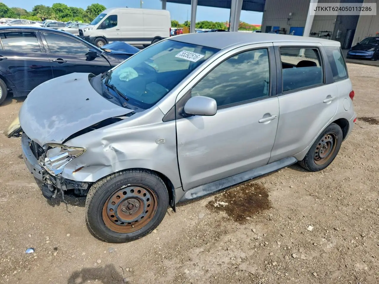 2005 Scion Xa Base VIN: JTKKT624050113286 Lot: 55392516