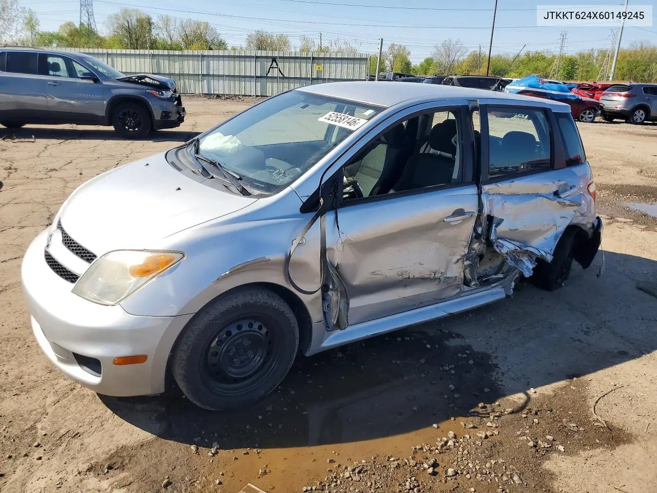 2006 Scion Xa Base VIN: JTKKT624X60149245 Lot: 52558146