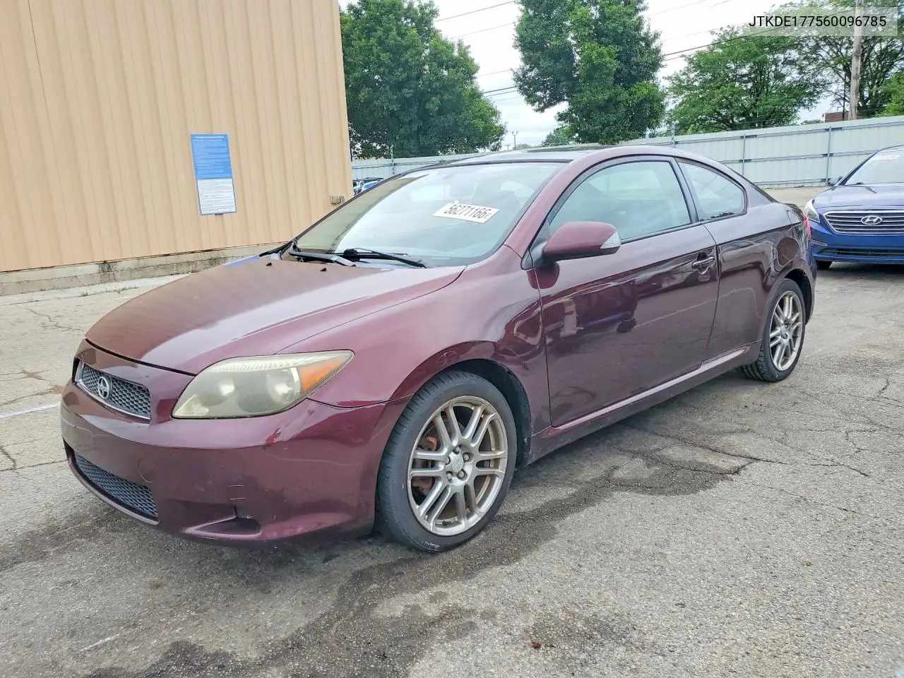2006 Scion Tc Base VIN: JTKDE177560096785 Lot: 56271166