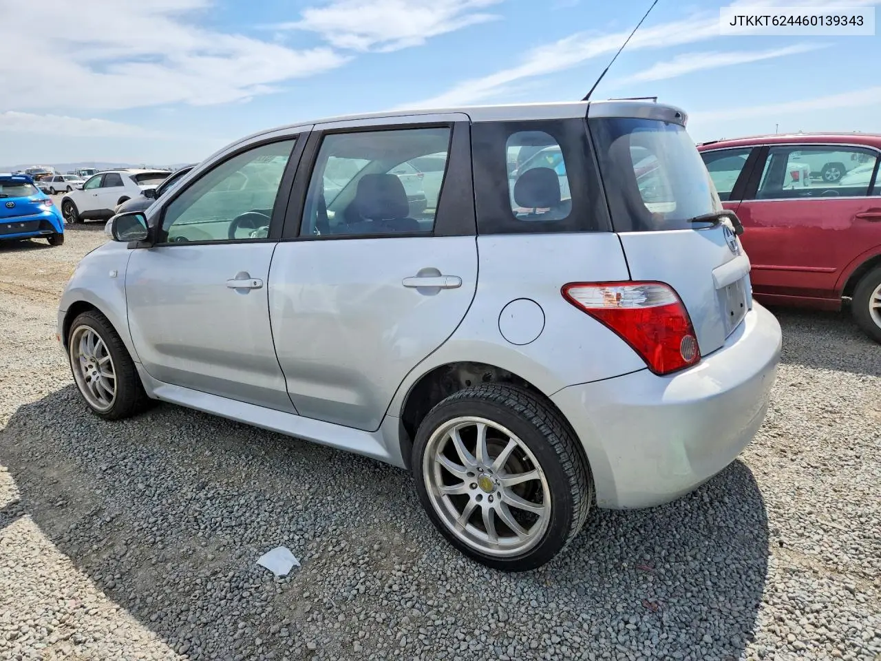 2006 Scion Xa Base VIN: JTKKT624460139343 Lot: 57252716