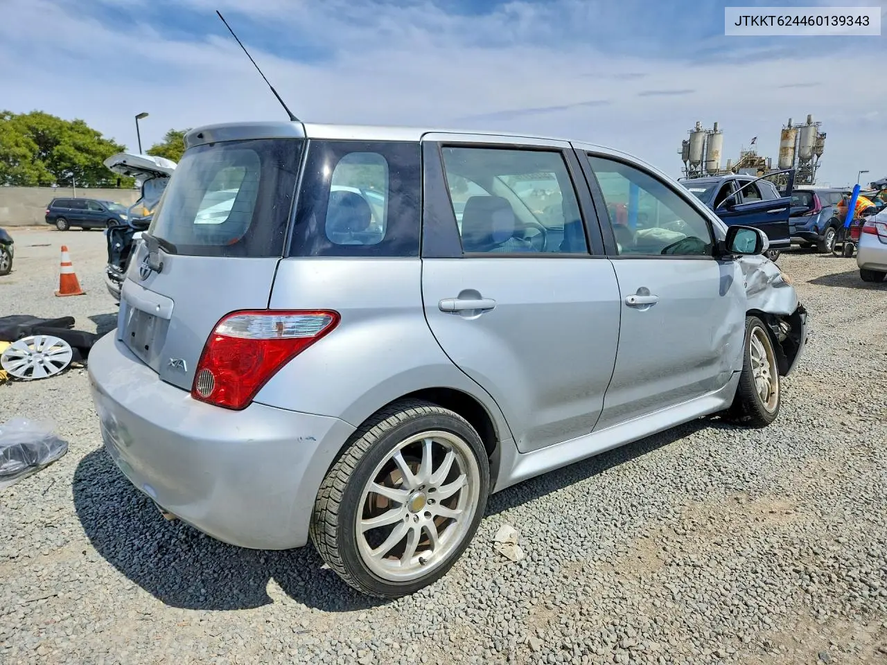 2006 Scion Xa Base VIN: JTKKT624460139343 Lot: 57252716