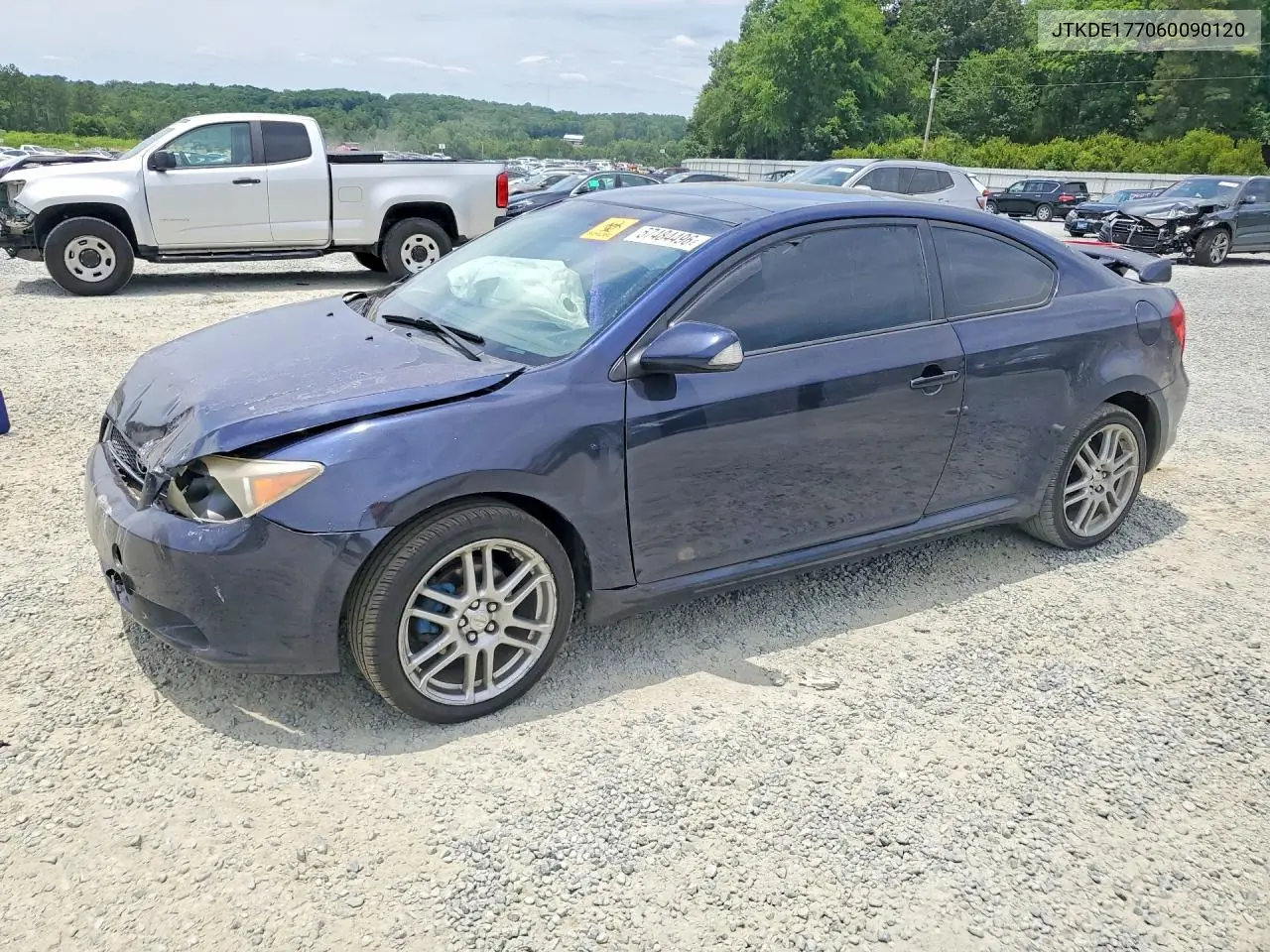 2006 Scion Tc Base VIN: JTKDE177060090120 Lot: 57484496