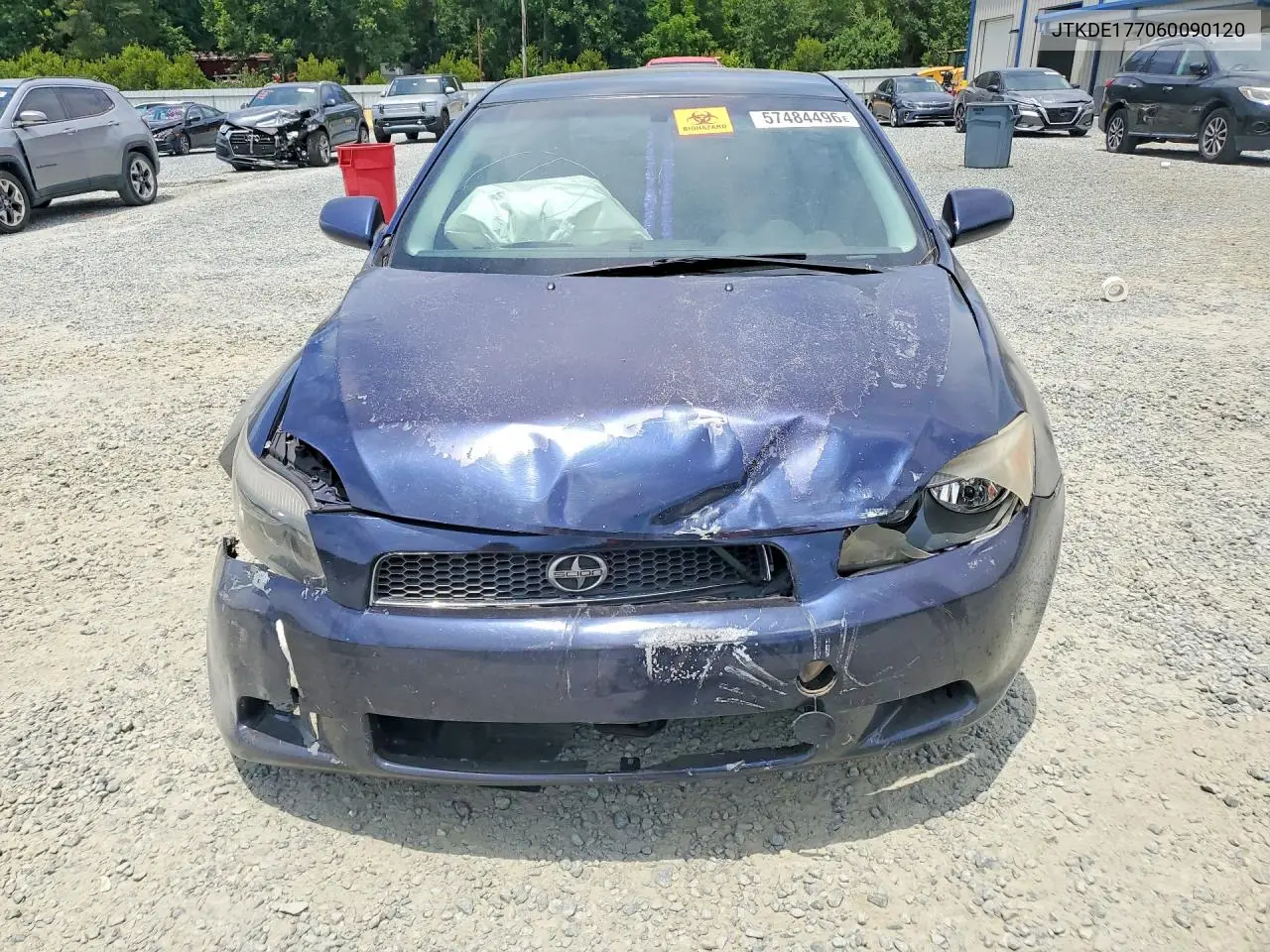 2006 Scion Tc Base VIN: JTKDE177060090120 Lot: 57484496