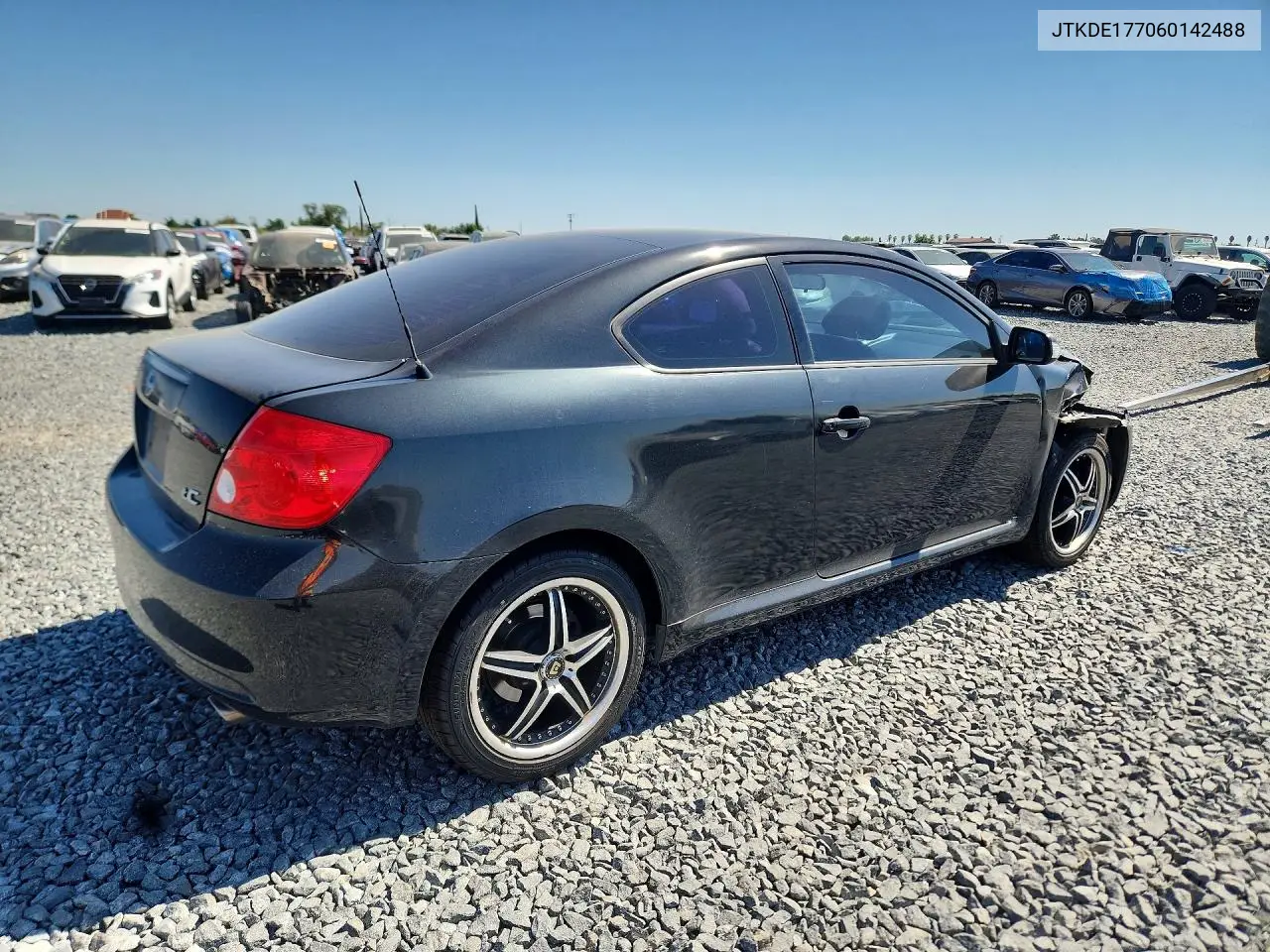 2006 Scion Tc Base VIN: JTKDE177060142488 Lot: 57569336