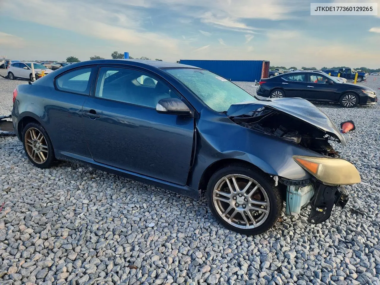 2006 Scion Tc Base VIN: JTKDE177360129265 Lot: 57739586
