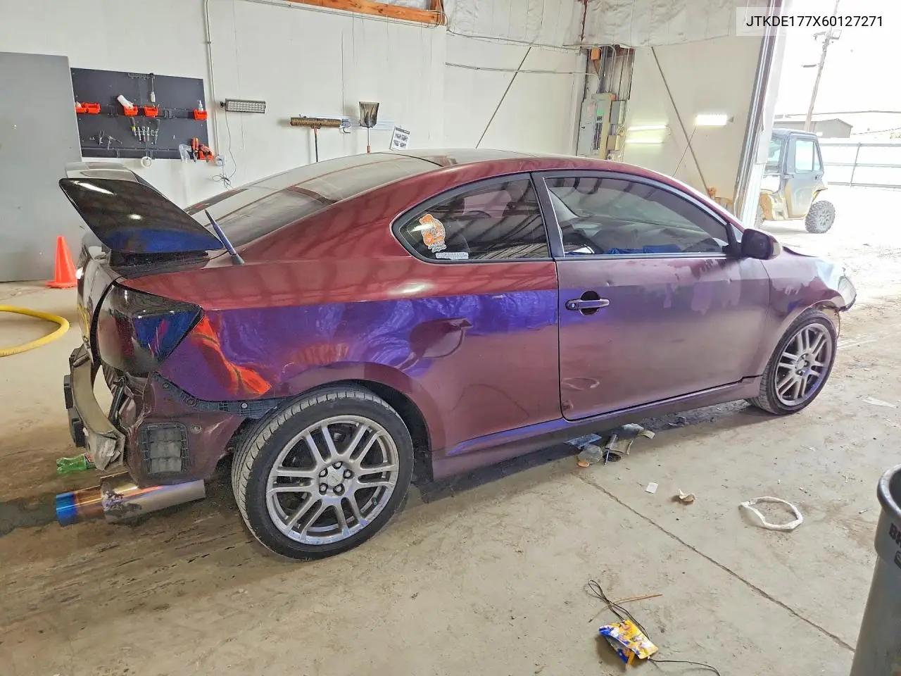 2006 Scion Tc VIN: JTKDE177X60127271 Lot: 58044296