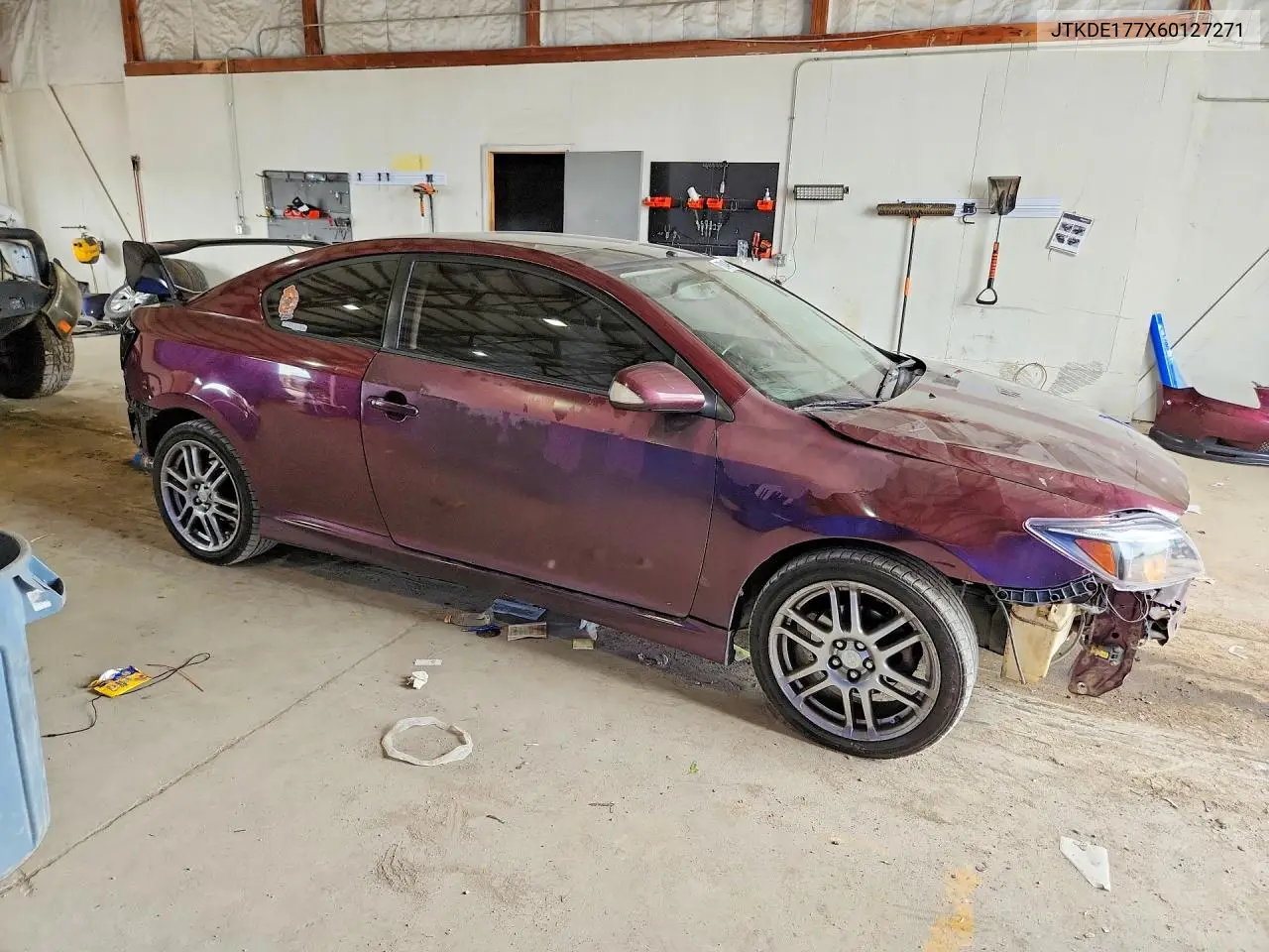 2006 Scion Tc VIN: JTKDE177X60127271 Lot: 58044296