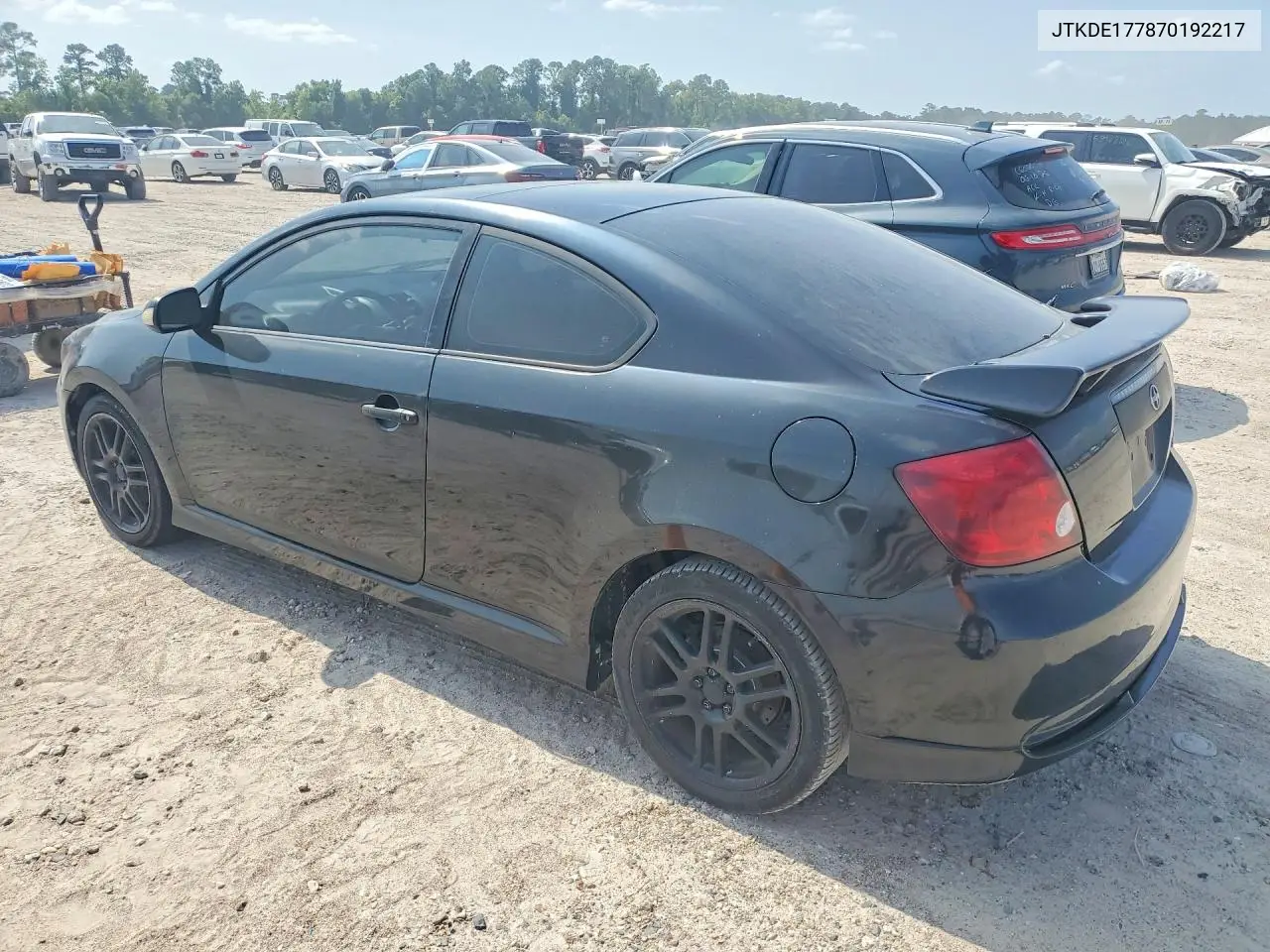 2007 Scion Tc Base VIN: JTKDE177870192217 Lot: 59099226