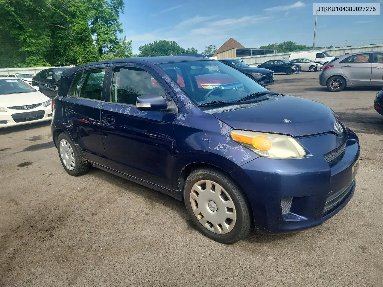 2008 Scion Xd Base VIN: JTKKU10438J027276 Lot: 57044906