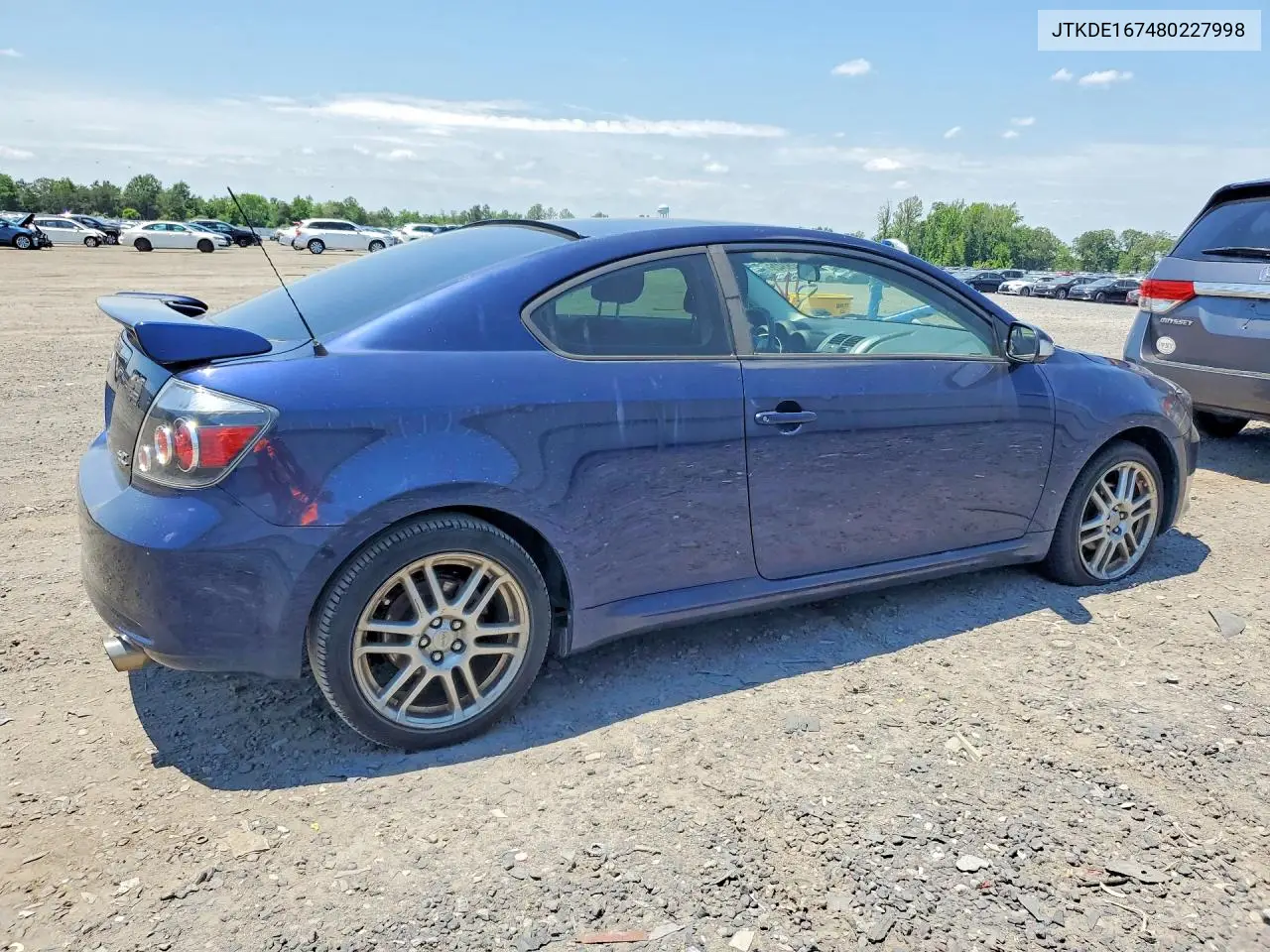 2008 Scion Tc Base VIN: JTKDE167480227998 Lot: 57293426