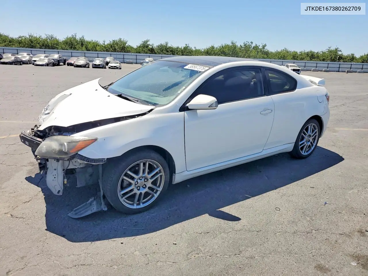 2008 Scion Tc Base VIN: JTKDE167380262709 Lot: 58567376