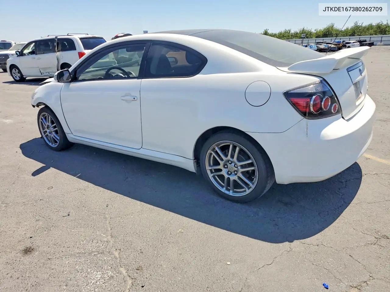 2008 Scion Tc Base VIN: JTKDE167380262709 Lot: 58567376