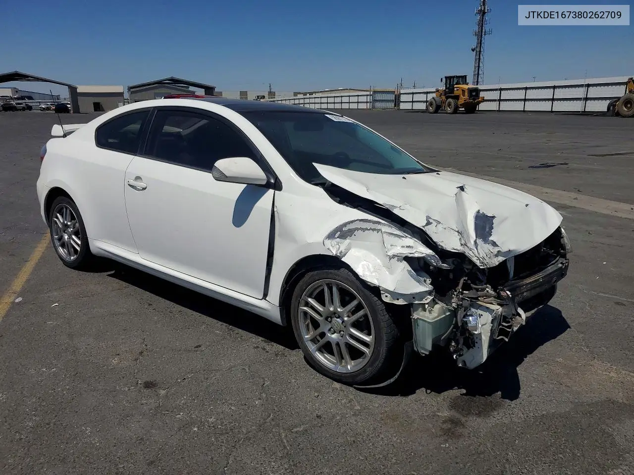 2008 Scion Tc Base VIN: JTKDE167380262709 Lot: 58567376