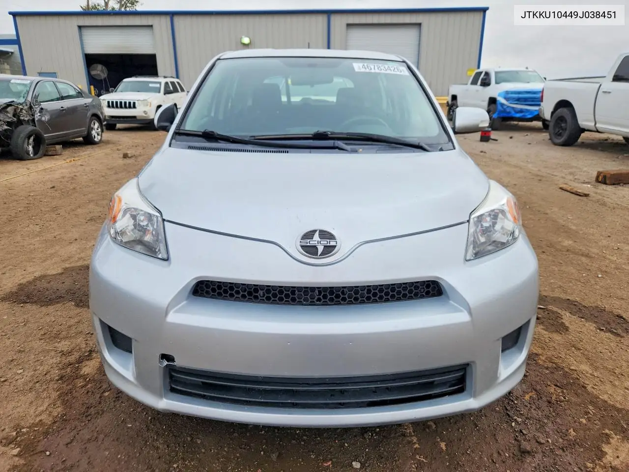 2009 Scion Xd Base VIN: JTKKU10449J038451 Lot: 46783426