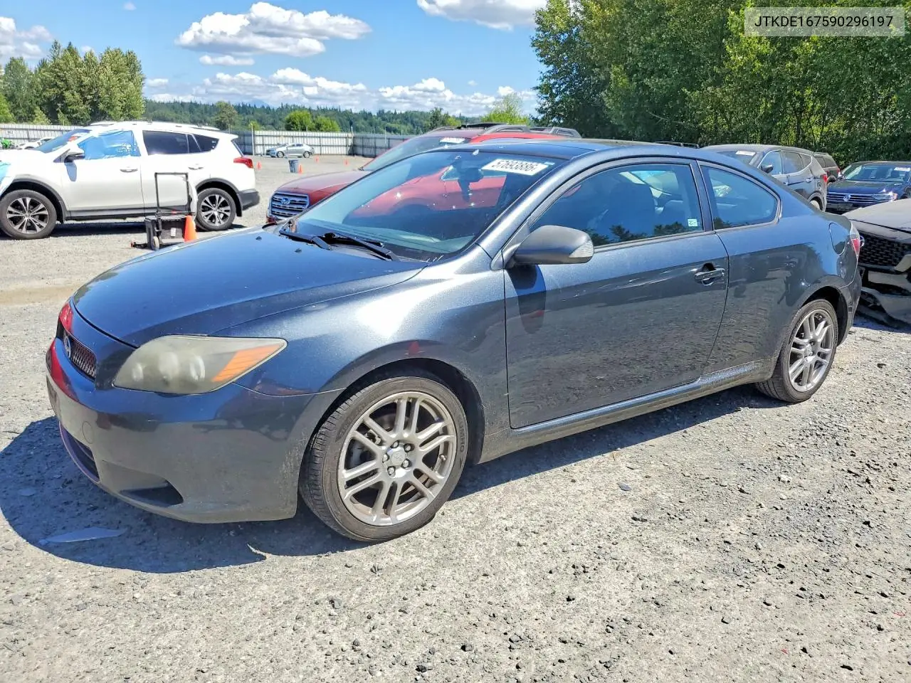 2009 Scion Tc Base VIN: JTKDE167590296197 Lot: 57693886