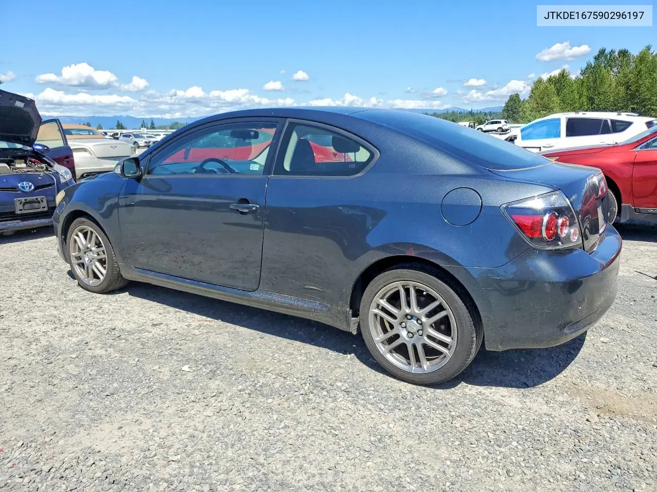 2009 Scion Tc Base VIN: JTKDE167590296197 Lot: 57693886