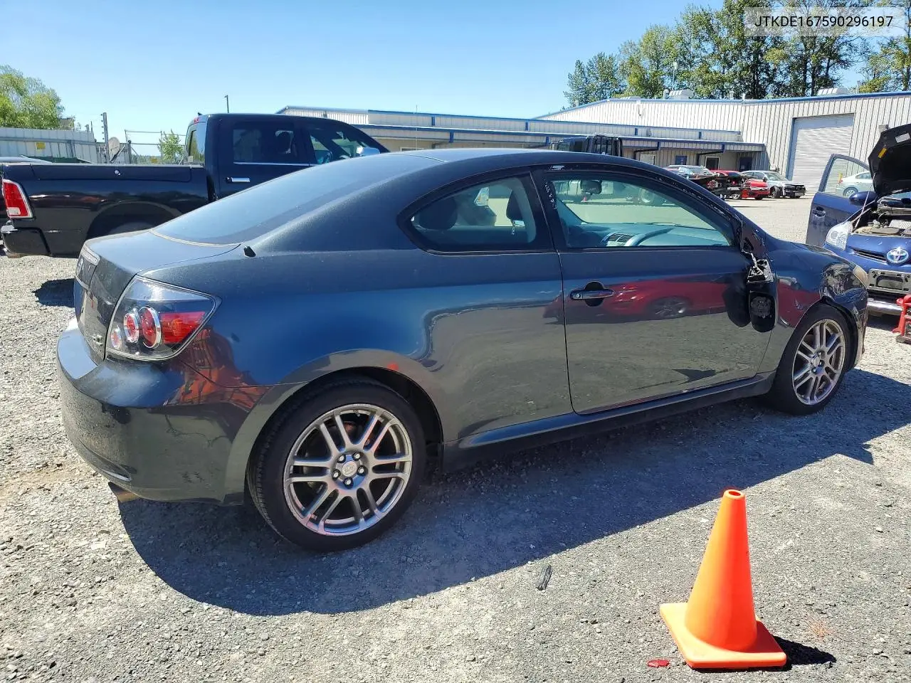 2009 Scion Tc Base VIN: JTKDE167590296197 Lot: 57693886