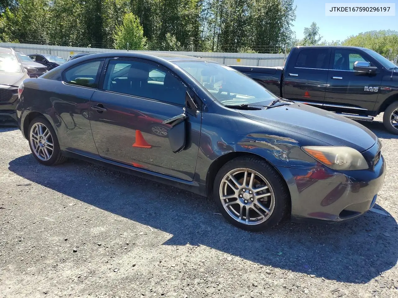 2009 Scion Tc Base VIN: JTKDE167590296197 Lot: 57693886