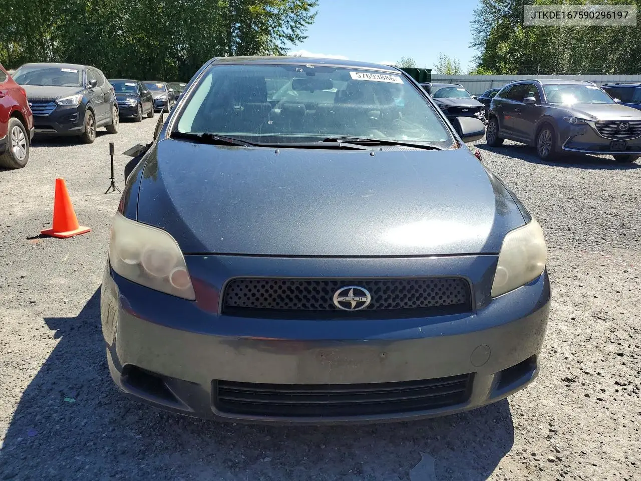 2009 Scion Tc Base VIN: JTKDE167590296197 Lot: 57693886