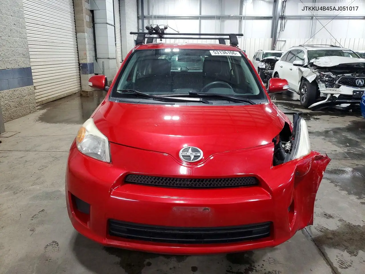 2010 Scion Xd Base VIN: JTKKU4B45AJ051017 Lot: 53136106