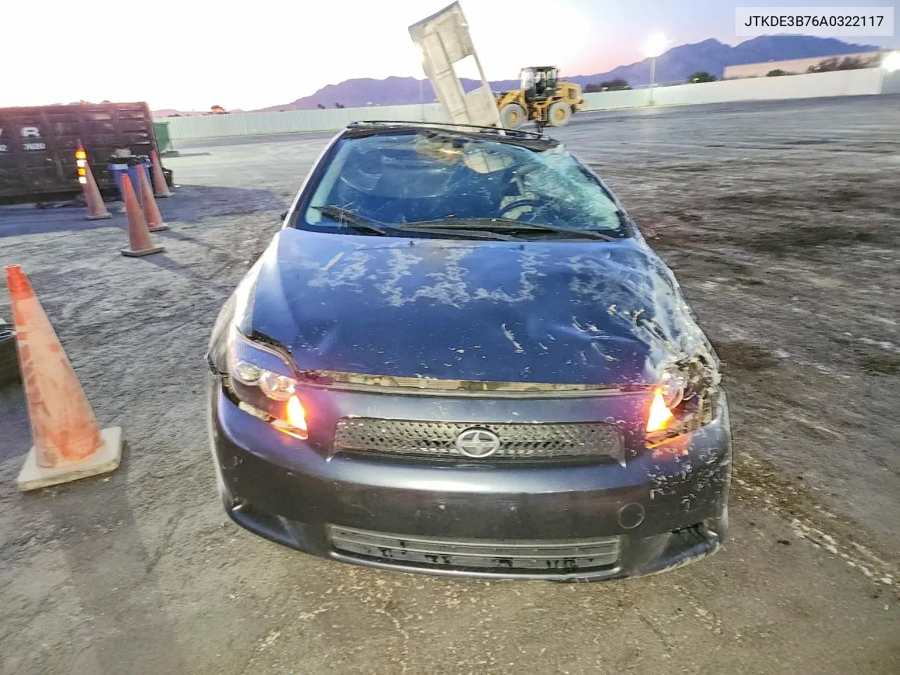 2010 Scion Tc Base VIN: JTKDE3B76A0322117 Lot: 56392026