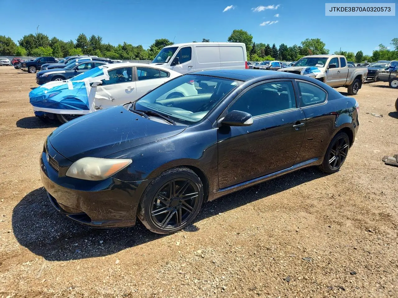 2010 Scion Tc Base VIN: JTKDE3B70A0320573 Lot: 57038586