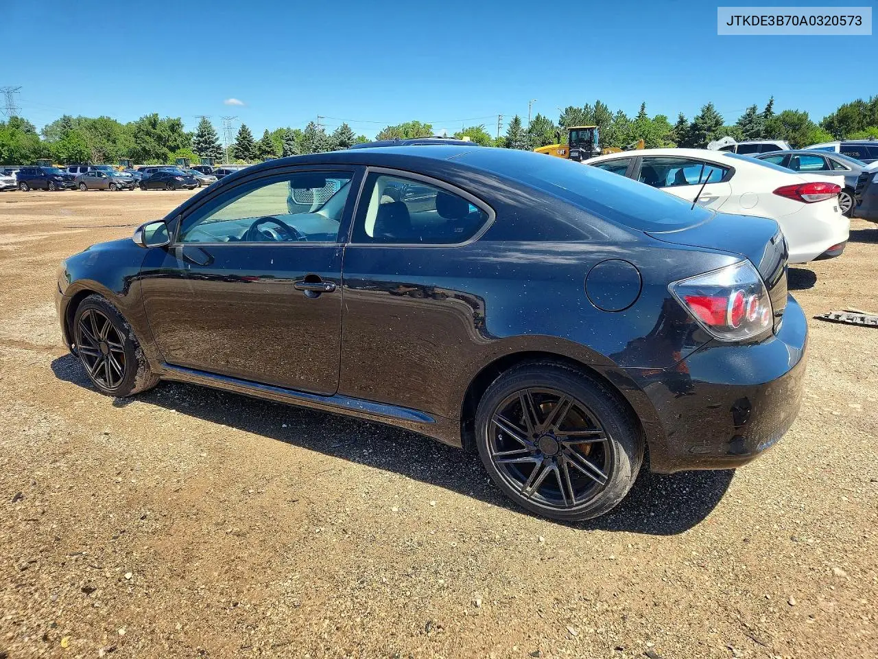 2010 Scion Tc Base VIN: JTKDE3B70A0320573 Lot: 57038586