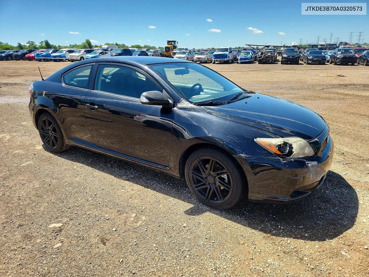 2010 Scion Tc Base VIN: JTKDE3B70A0320573 Lot: 57038586
