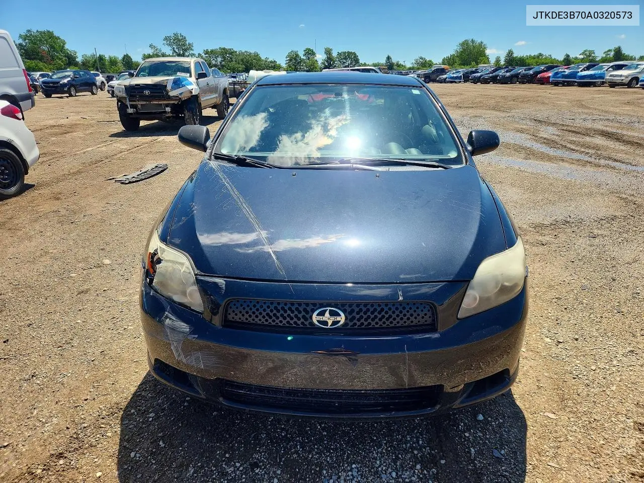 2010 Scion Tc Base VIN: JTKDE3B70A0320573 Lot: 57038586