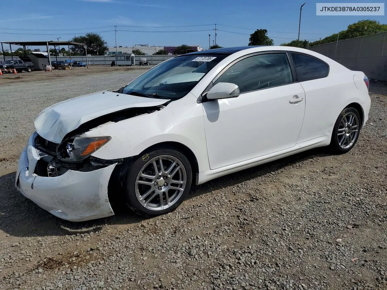 2010 Scion Tc Base VIN: JTKDE3B78A0305237 Lot: 57170706