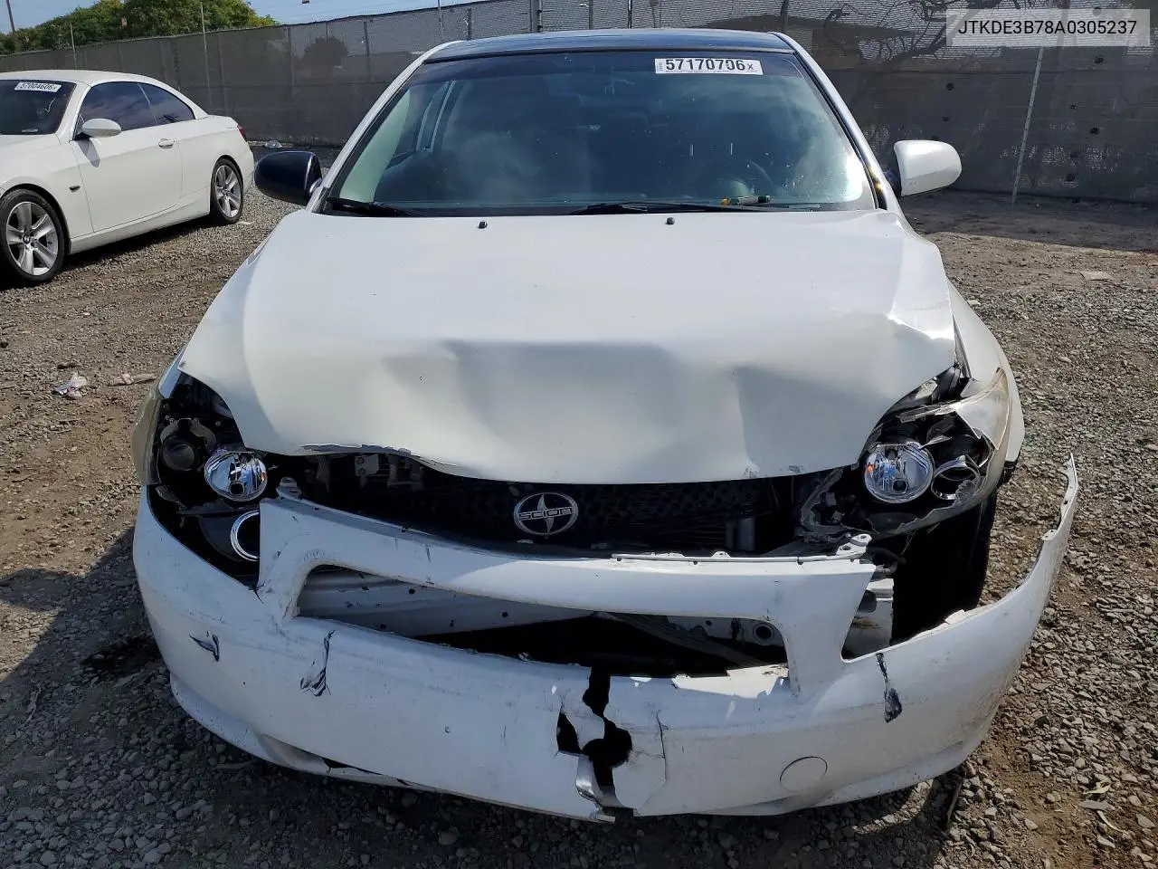 2010 Scion Tc Base VIN: JTKDE3B78A0305237 Lot: 57170706